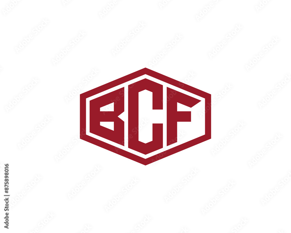 BCF logo design vector template. BCF logo design. BCF logo design vector template. BCF logo design.
