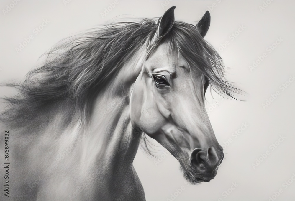 horse harness brown fasthorse portrait animal nature drawing equestrian bridle farm horse harness brown fasthorse portrait animal nature drawing equestrian bridle farm