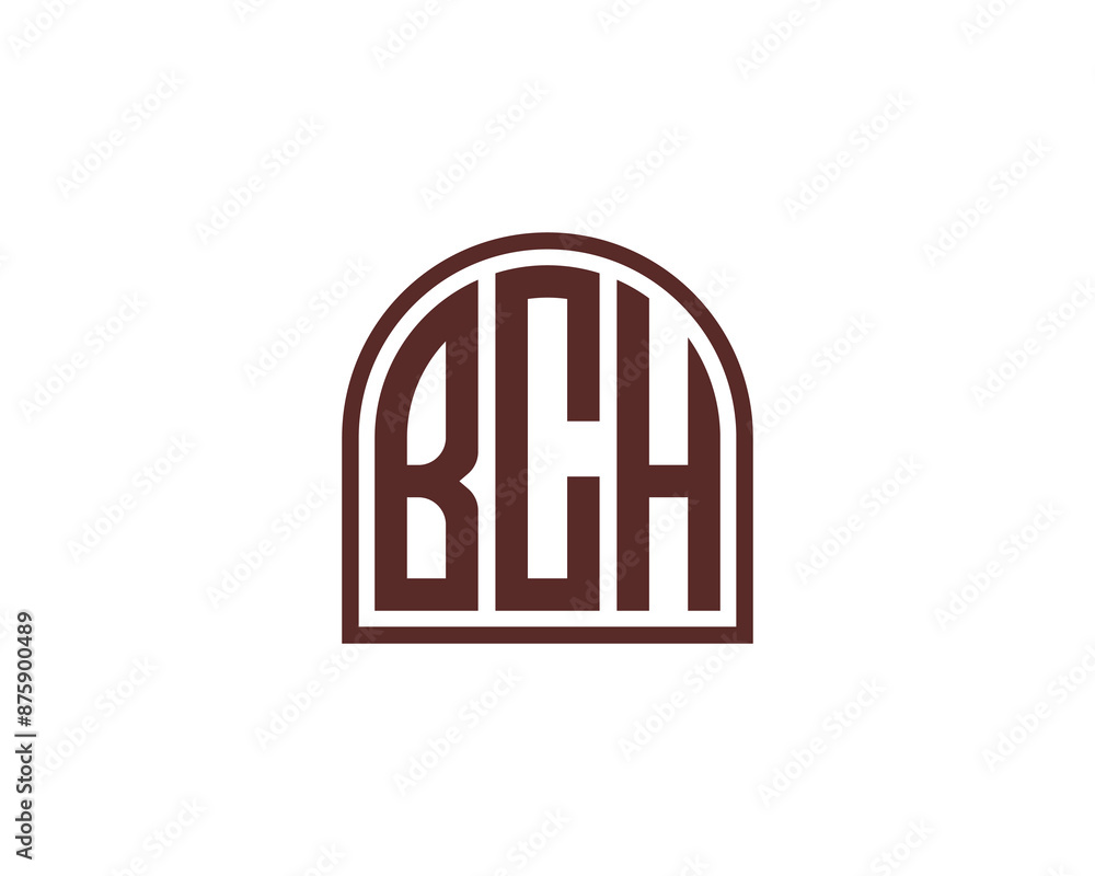BCH Logo design vector template. BCH logo design. BCH Logo design vector template. BCH logo design.