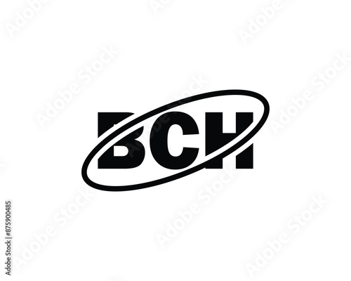 BCH Logo design vector template. BCH logo design. photo