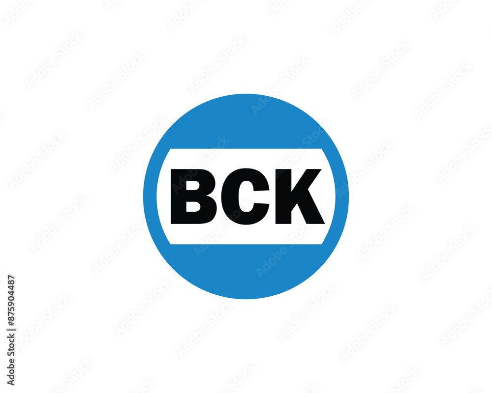 BCK logo design vector template. BCK logo design. BCK logo design vector template. BCK logo design.