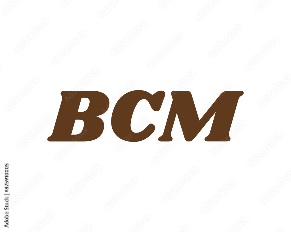 BCM logo design vector template. BCM logo design. BCM logo design vector template. BCM logo design.