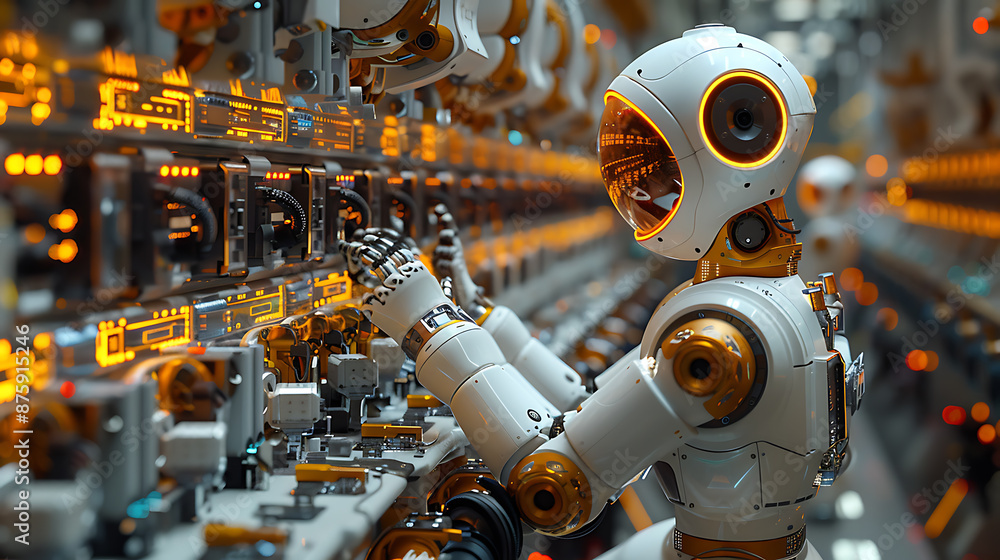 Robotics Construction in Industrial Setting Robotics Construction in Industrial Setting