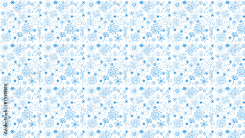 Abstract pencil muestreado blue and white pattern Image Background.