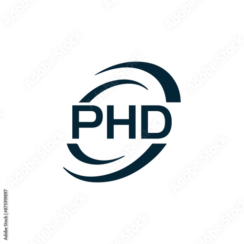 PHD logo. P H D design. White PHD letter. PHD, P H D letter logo design. P H D letter logo design in GOLD, GOLDEN LOGO, THREE, style. letter logo set in one artboard. P H D letter logo vector design.