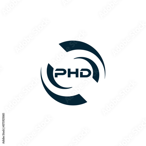 PHD logo. P H D design. White PHD letter. PHD, P H D letter logo design. P H D letter logo design in GOLD, GOLDEN LOGO, THREE, style. letter logo set in one artboard. P H D letter logo vector design.