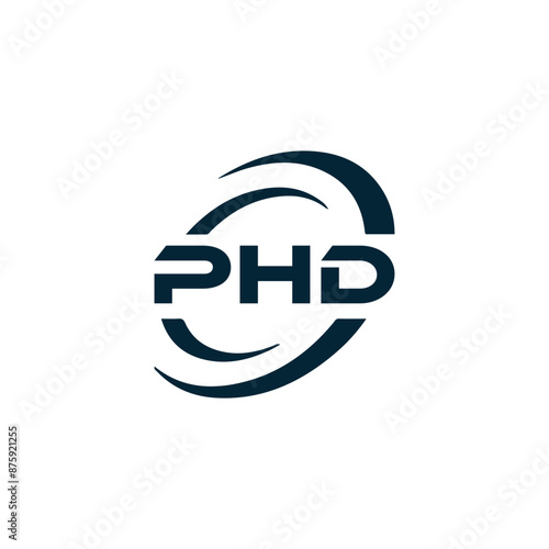 PHD logo. P H D design. White PHD letter. PHD, P H D letter logo design. P H D letter logo design in GOLD, GOLDEN LOGO, THREE, style. letter logo set in one artboard. P H D letter logo vector design.