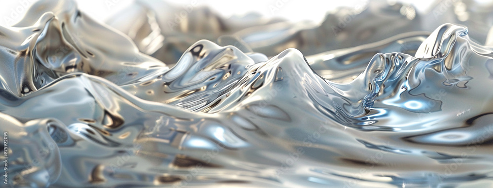 Metal Close-Up Dynamic Wav Render Liquid Perspective Metal Close-Up Dynamic Wav Render Liquid Perspective