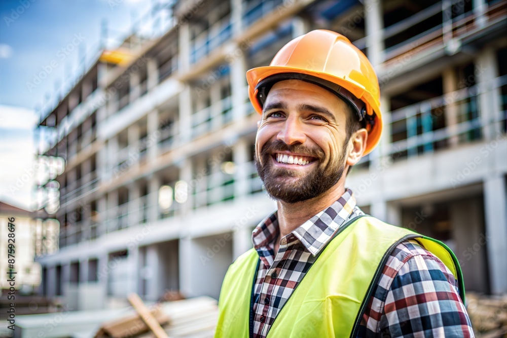 Builder Smiling During Construction Break
Builder Smiling During Construction Break