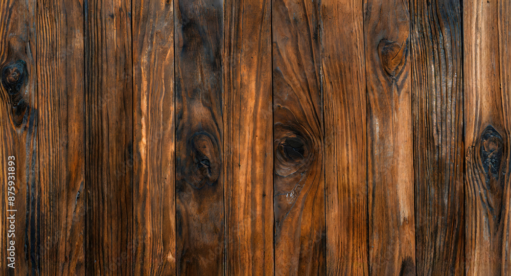 Walnut wood texture. Super long walnut planks texture background.Texture element. Generative AI. Walnut wood texture. Super long walnut planks texture background.Texture element. Generative AI.