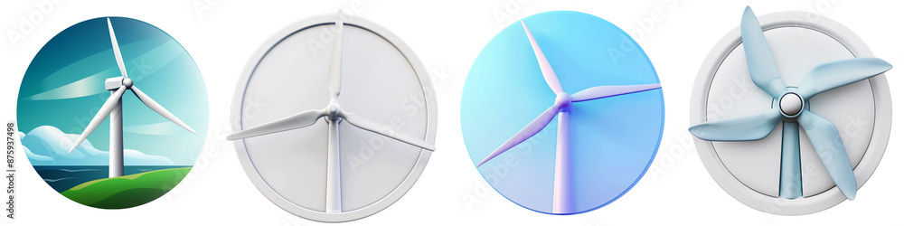 Wind Power clipart collection, symbol, logos, icons isolated on transparent background Wind Power clipart collection, symbol, logos, icons isolated on transparent background