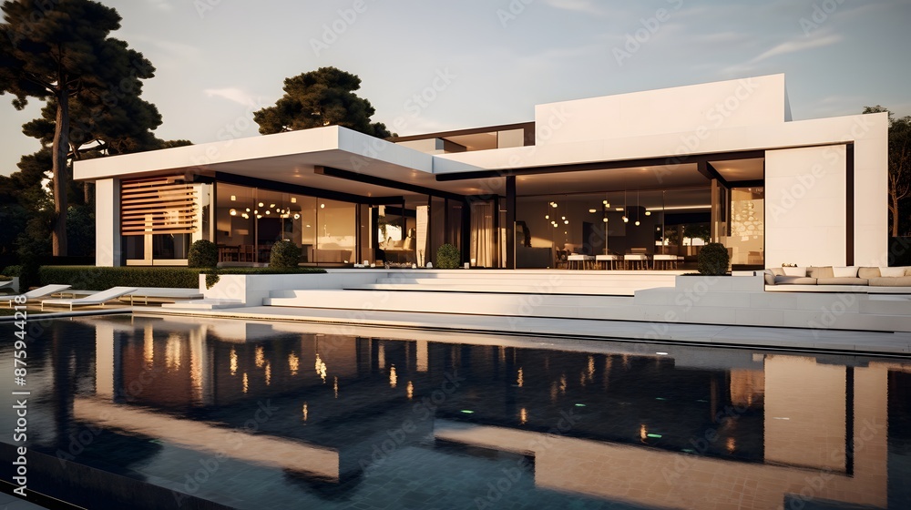 Modern Home with Pool Modern Home with Pool