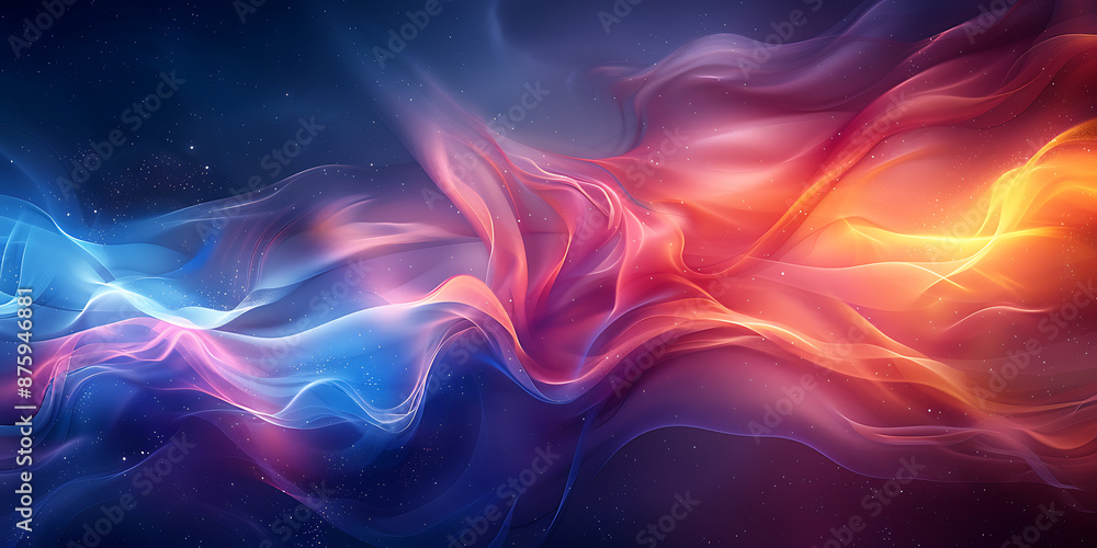Vibrant AI Canvas with Text Overlay Vibrant AI Canvas with Text Overlay