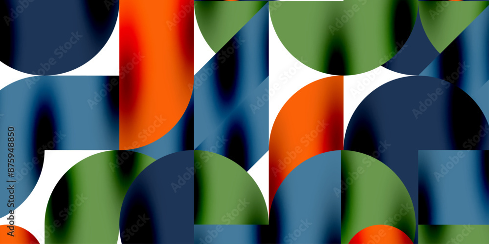 Shadow effect shiny circles and round triangles geometric modern art. Vector Illustration For Wallpaper, Banner, Background, Card, Book Illustration, landing page Shadow effect shiny circles and round triangles geometric modern art. Vector Illustration For Wallpaper, Banner, Background, Card, Book Illustration, landing page