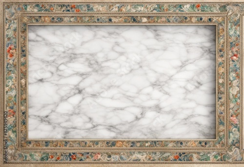 arabic border size background frame polished a4 floral ornament card arabesque artwork art surface traditional indian marble