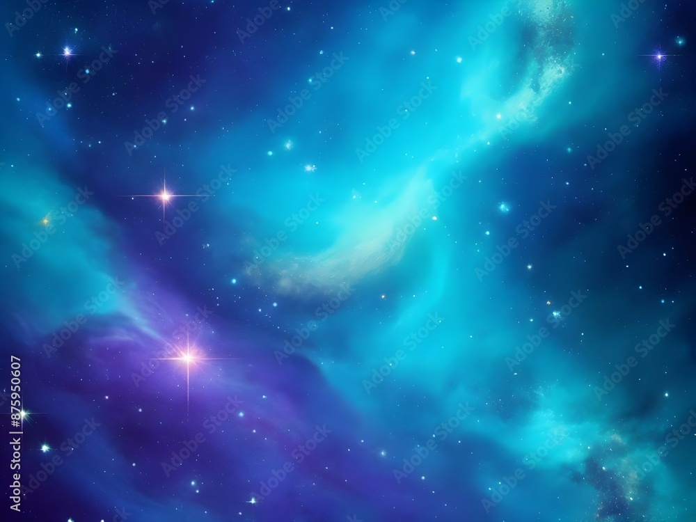 Ethereal Gradient Galaxy: Turquoise and Indigo Wonders background Ethereal Gradient Galaxy: Turquoise and Indigo Wonders background