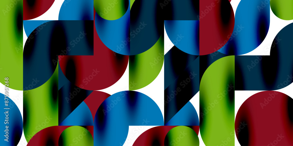 Tech minimal circular shapes geometric art. Vector modern circles Tech minimal circular shapes geometric art. Vector modern circles