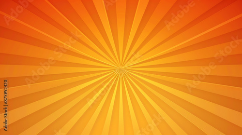 Wallpaper Mural Sunburst yellow and orange gradient with grainy noise texture Torontodigital.ca