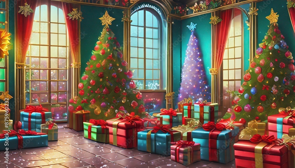 Fototapeta premium christmas decorations