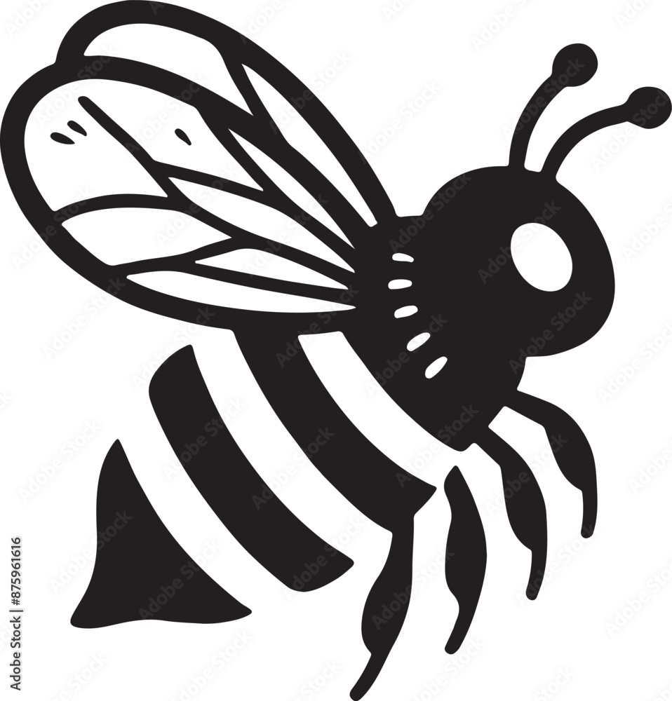 A cute flying bee on a sunflower black and white flat design silhouette vector art icon illustrations
A cute flying bee on a sunflower black and white flat design silhouette vector art icon illustrations