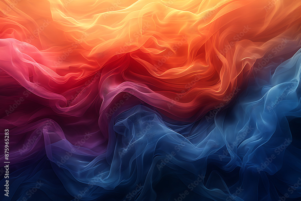 Stylized AI Background: Empty Canvas & Abstract Banner Stylized AI Background: Empty Canvas & Abstract Banner