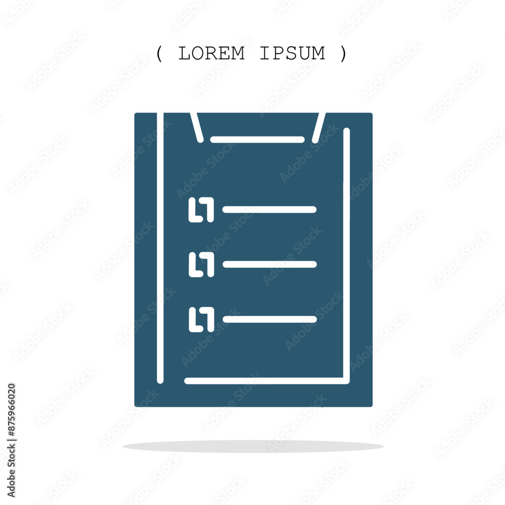 Vector symbol. Clipboard icon illustration. Stock vector symbol illustration design. Vector symbol. Clipboard icon illustration. Stock vector symbol illustration design.