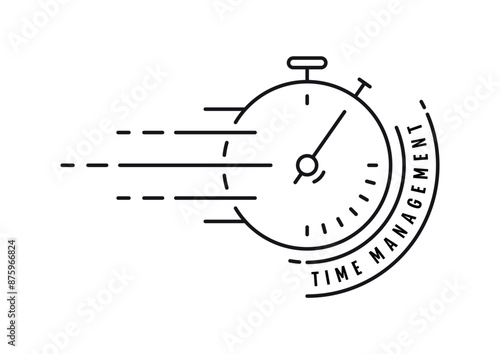 speedometer concept. time management and speedometer symbol. speed dial symbol