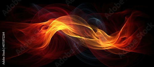 Abstract Fire and Smoke Waves