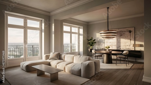 Contemporary living room © Kartik