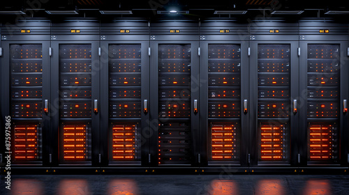 High-Tech Server Racks with Customizable Space