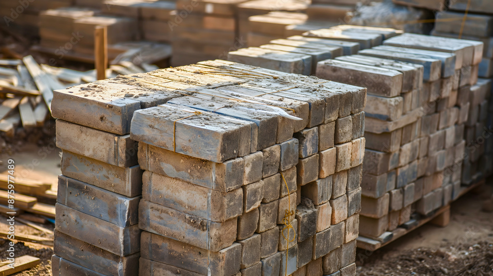 Building material taken at construction site.
Concrete block and concrete boxes. Building material taken at construction site.
Concrete block and concrete boxes.