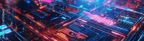 Digital wallet with holographic interfaces, hyper realistic, hightech environment, futuristic payment theme