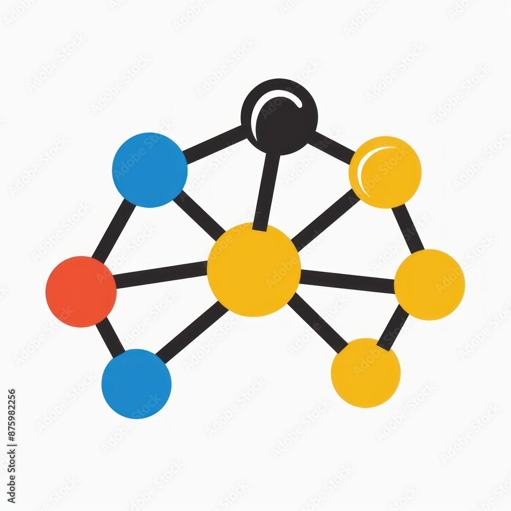 Abstract Network Connection Illustration Abstract Network Connection Illustration