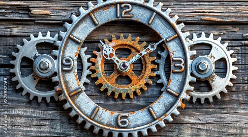 Obraz premium gears and cogs