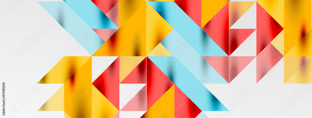 Tech minimal overlapping triangle shapes elements geometric graphic pattern Tech minimal overlapping triangle shapes elements geometric graphic pattern