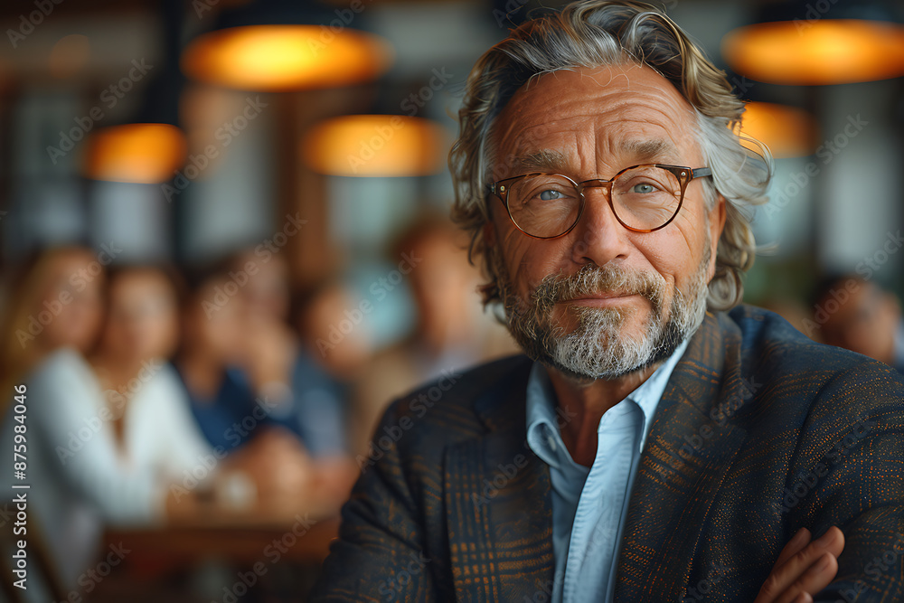 Fototapeta premium Diverse Team Leaders Collaborate Strategically