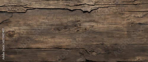 Detailed Close-Up of Natural Wood Piece 