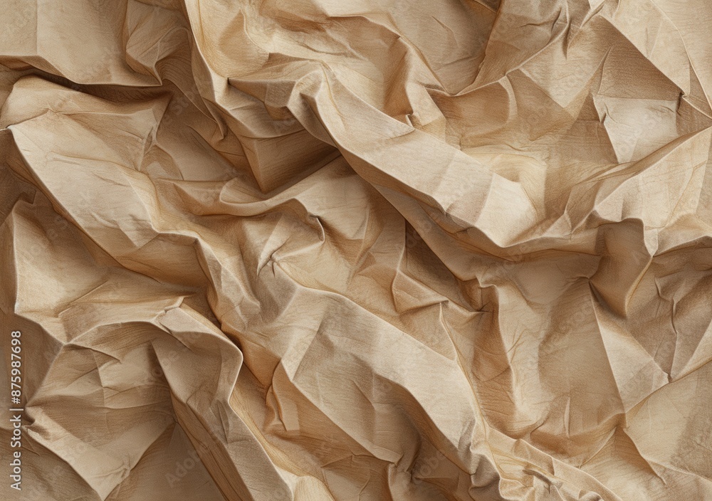 an ultra-realistic texture of crumpled beige paper, suitable for use as the background in digital artwork or design projects, natural look without any text an ultra-realistic texture of crumpled beige paper, suitable for use as the background in digital artwork or design projects, natural look without any text