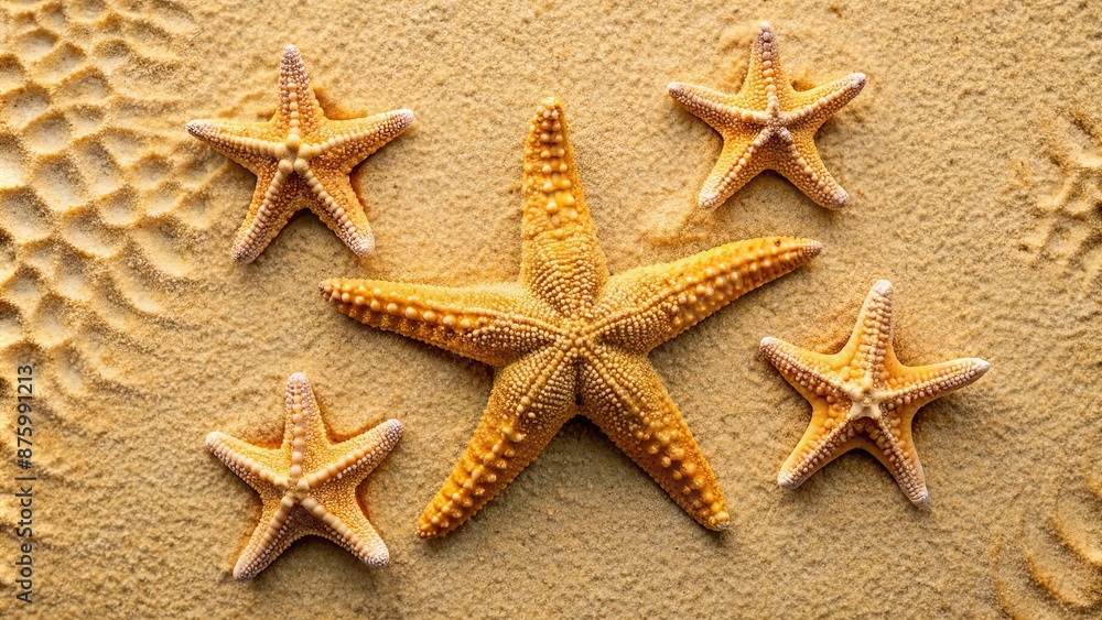 Top view of five-branched starfish isolated, starfish, marine life, ocean, underwater, isolated, nature, seastar, beach Top view of five-branched starfish isolated, starfish, marine life, ocean, underwater, isolated, nature, seastar, beach