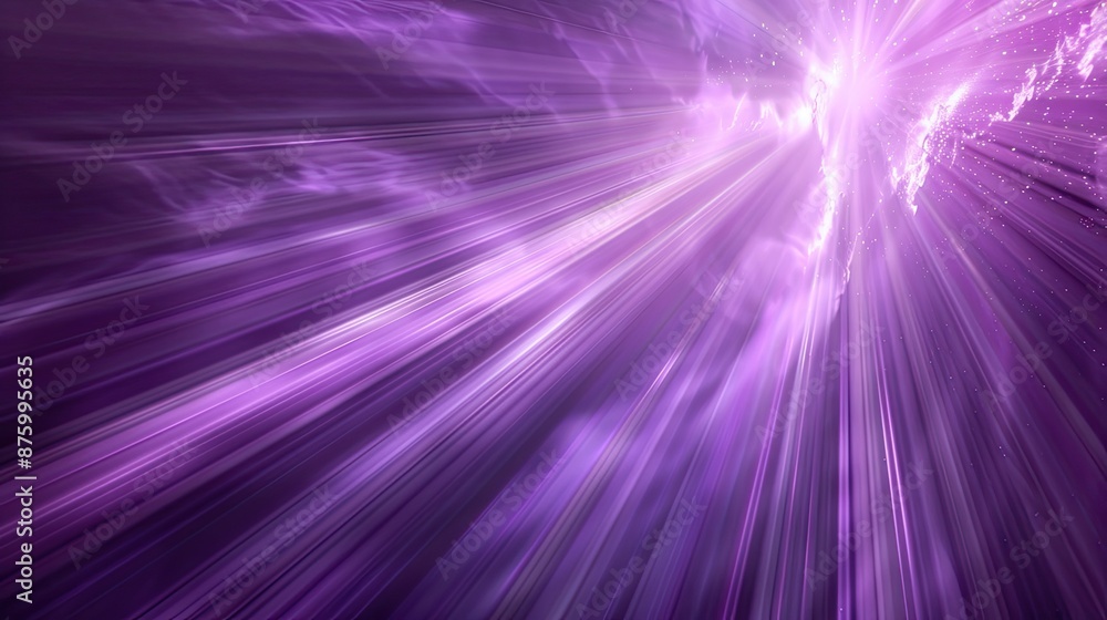 3D Render Purple Rays of Light 3D Render Purple Rays of Light
