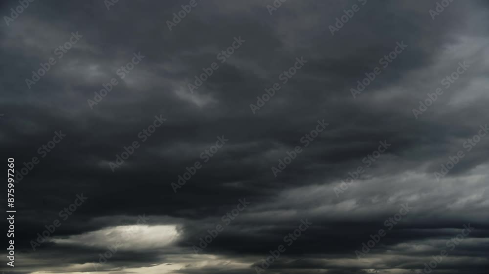 Time lapse of sky with dark clouds, dramatic sky, storm clouds Time lapse of sky with dark clouds, dramatic sky, storm clouds