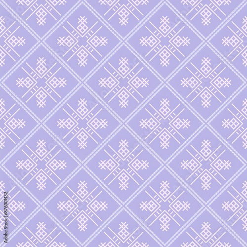 seamless pattern with snowflakes