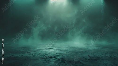 Wallpaper Mural Dark green smoke background Torontodigital.ca