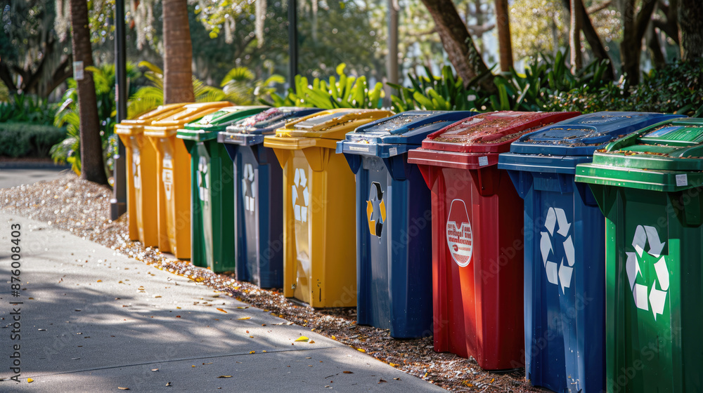 Clear Signage on Recycling Bins in Public Space Clear Signage on Recycling Bins in Public Space