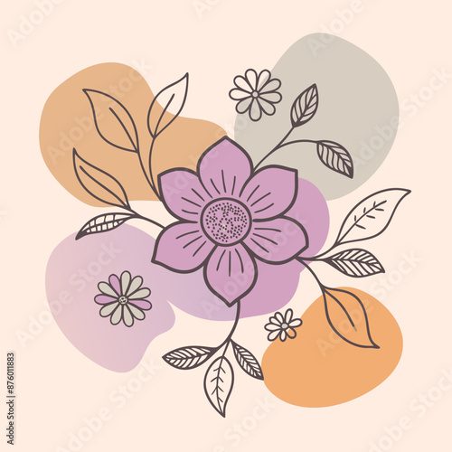 A mesmerizing seamless pattern of geometric shapes in a symphony of vibrant colors captivates the eye. This high-quality vector illustration is ideal for creating eye-catching designs for fabrics.