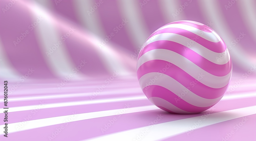 Obraz premium easter egg with ribbon