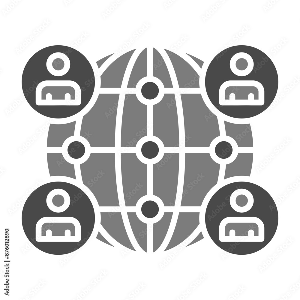 Globalization Icon Globalization Icon