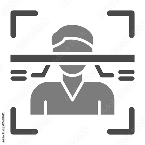 Face scanner Icon