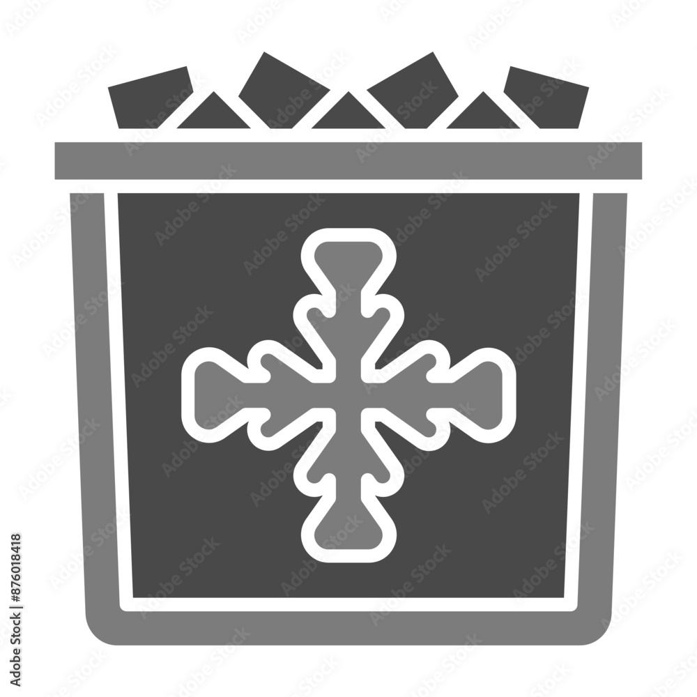 Obraz premium Ice Icon