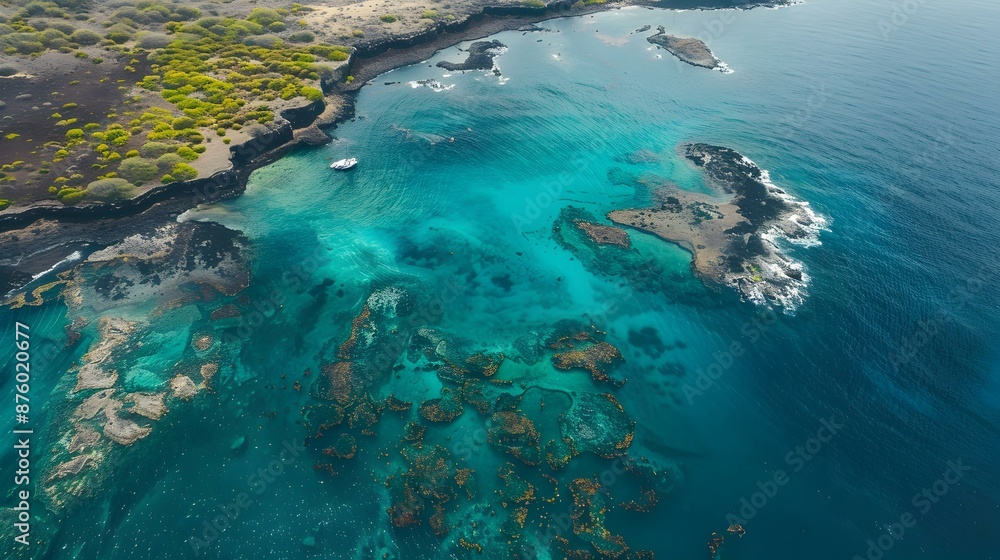 The Galapagos Islands with their unique image The Galapagos Islands with their unique image